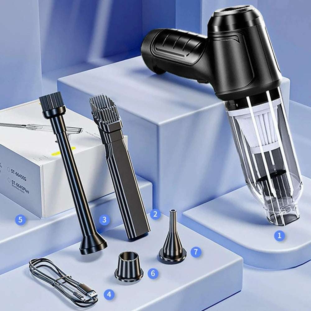 Cordless Car Vacuum Cleaner Strong Suction Portable Handheld