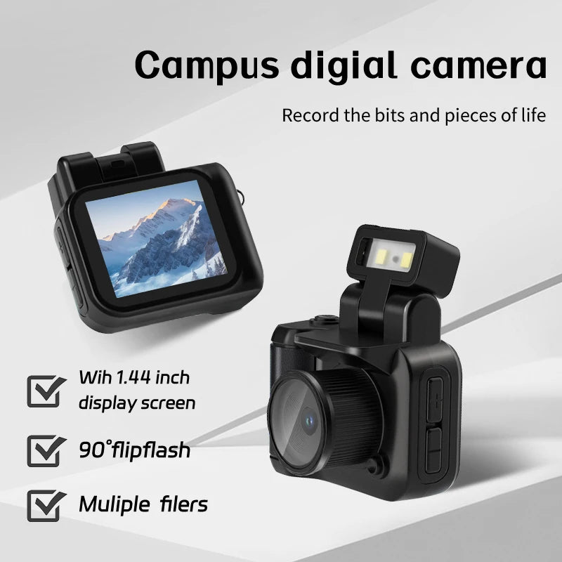 Kamera ya Y4000 HD 1080P Mini Keychain Kwa Watoto Wenye Skrini