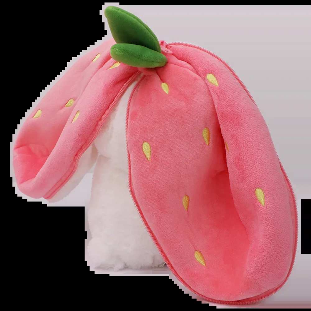 Fruit Rabbit Plush Pillow For Girls Cute Birthday Gift