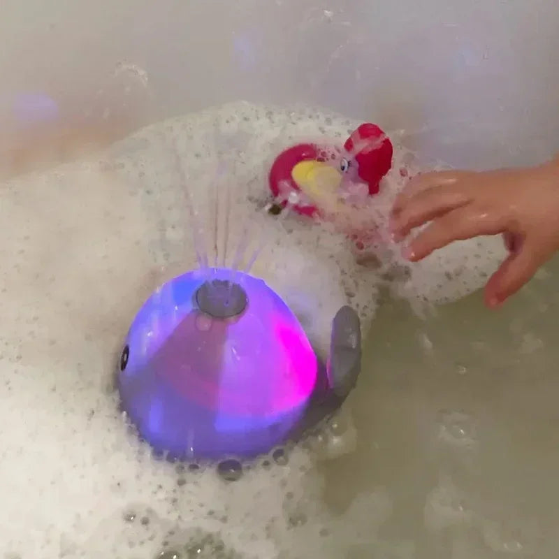 Baby Bath Toy Nyangumi LED Kwa Watoto