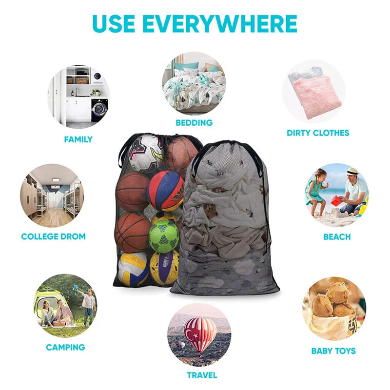 Large Mesh Sports Bag