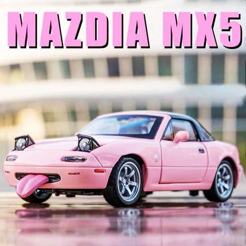 Mazda Miata MX5 Diecast Alloy 132 Scale Car Model Gift