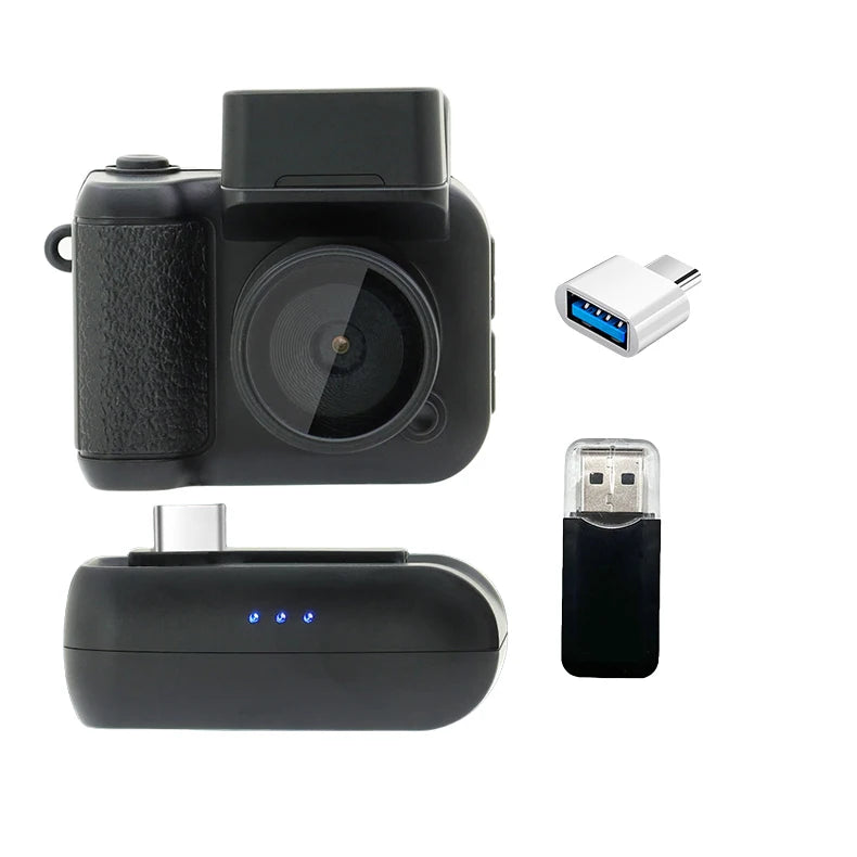 Kamera ya Y4000 HD 1080P Mini Keychain Kwa Watoto Wenye Skrini