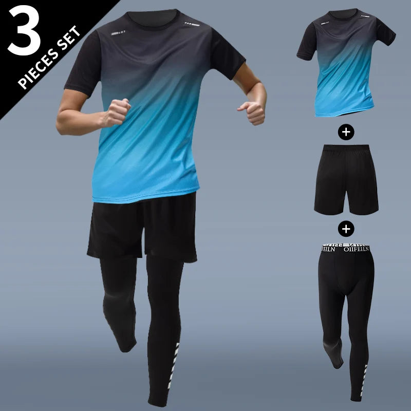 Ensemble de sport 3 pièces pour homme