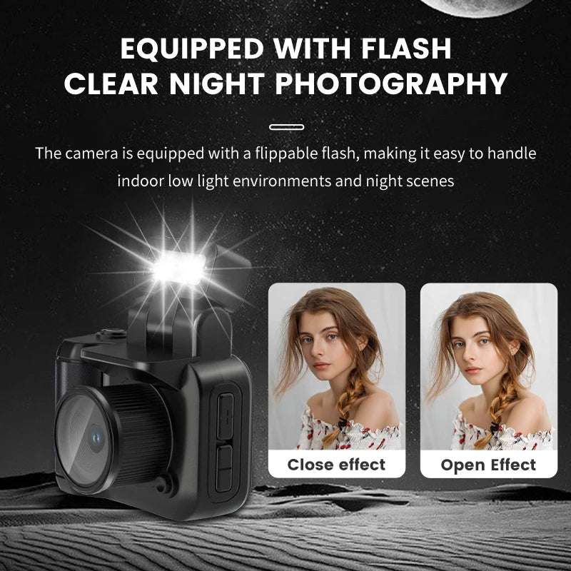 Y4000 HD 1080P Mini Keychain Camera For Kids With Screen