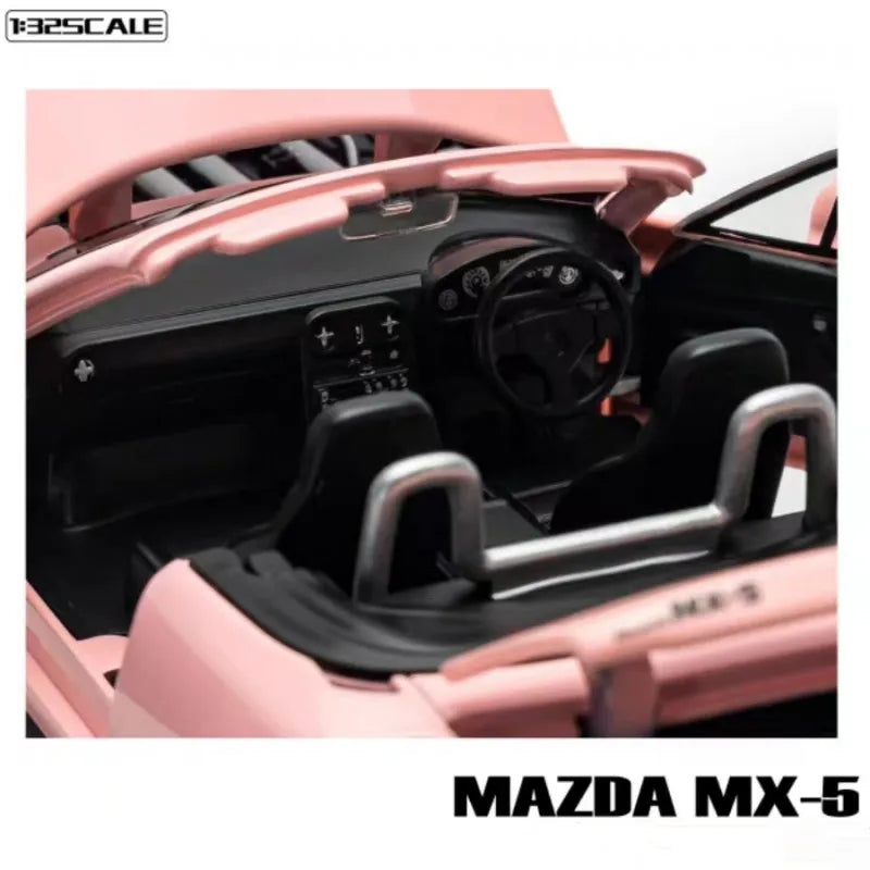 Zawadi ya Mfano wa Gari ya Mazda Miata MX5 Diecast Aloy 132