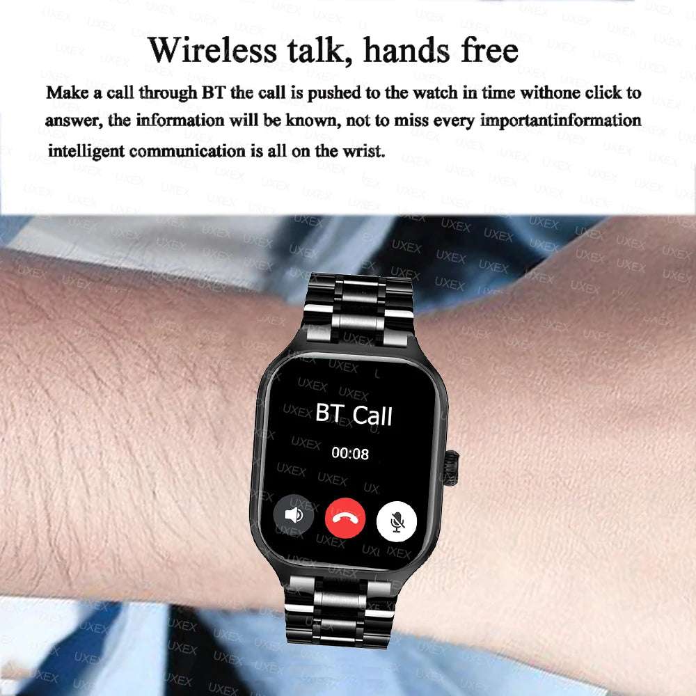 Smart Watch Plus Men Women Fitness Tracker Bluetooth Call