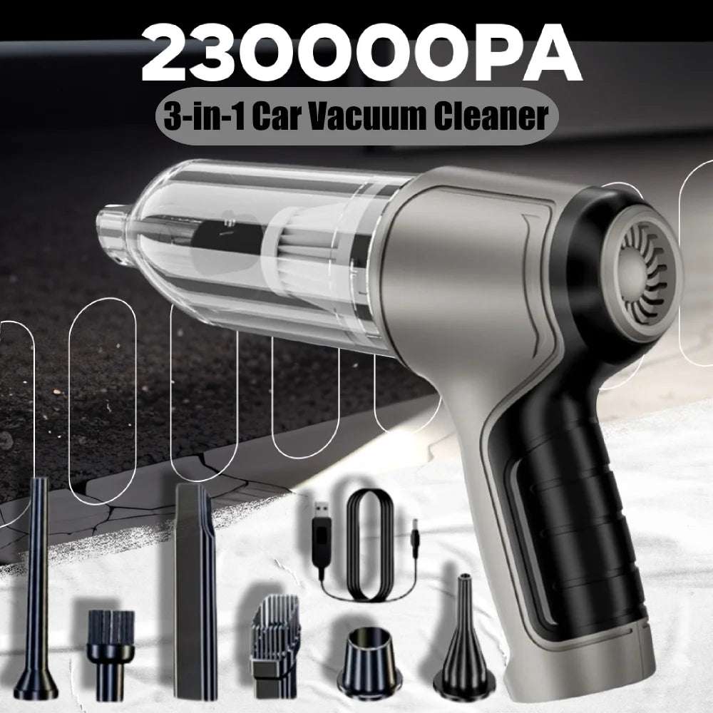 Cordless Car Vacuum Cleaner Strong Suction Portable Handheld
