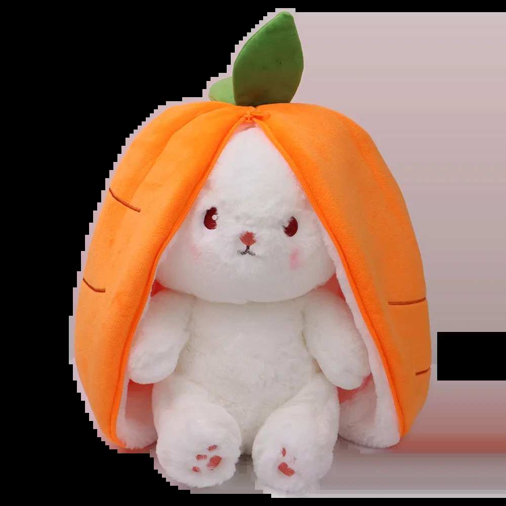 Fruit Rabbit Plush Pillow For Girls Cute Birthday Gift