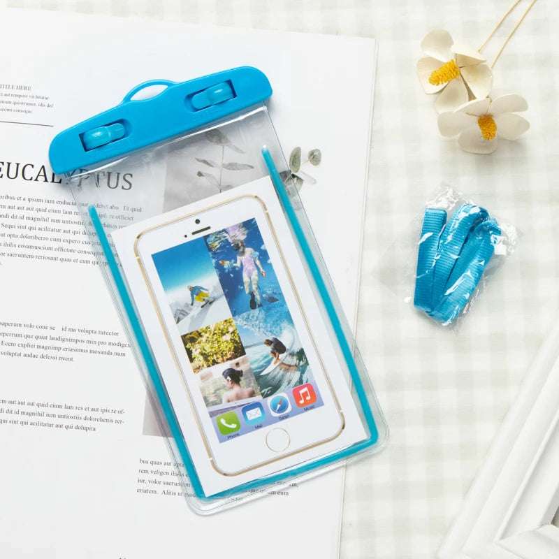 Floating Airbag Waterproof Phone Case For Swimmers
