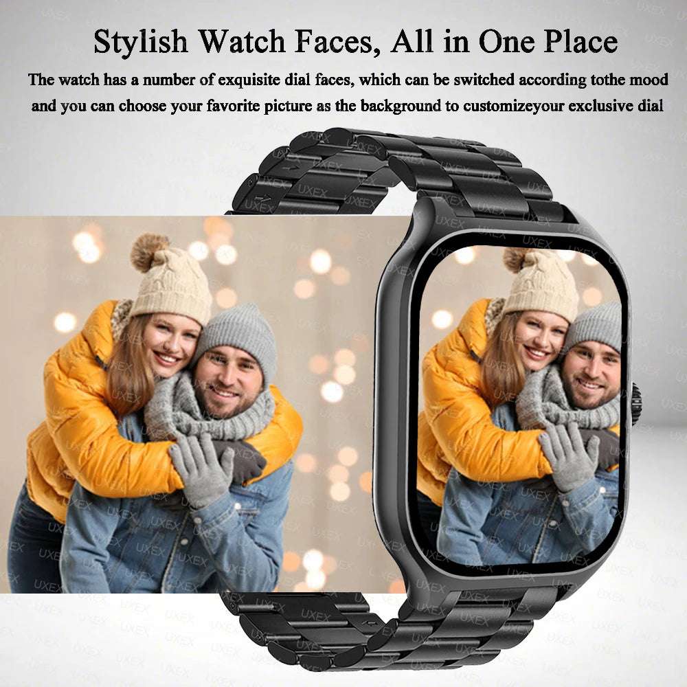 Smart Watch Plus Men Women Fitness Tracker Bluetooth Call