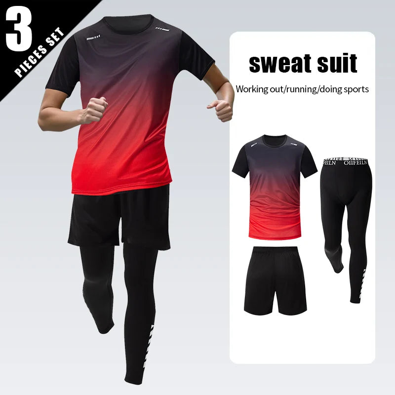 Ensemble de sport 3 pièces pour homme