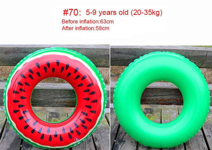 Watermelon Pool Float for Adults and Kids Inflatable Seat