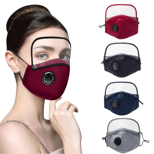 Mask ya PM25 Inayoweza Kutumika Tena yenye Vichujio 10 Vinavyoweza Kubadilishwa kwa Watu Wazima