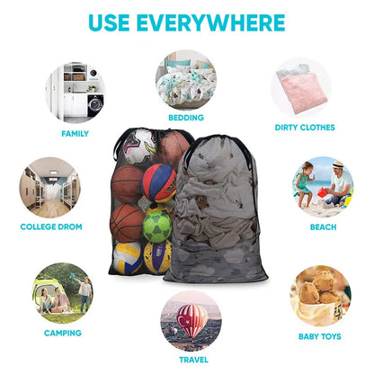 Large Mesh Sports Bag
