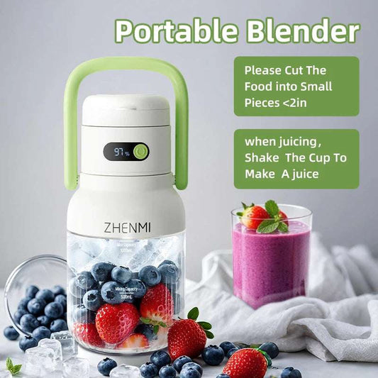 Portable Juicer USB C Rechargeable 33oz Vessel On The Go