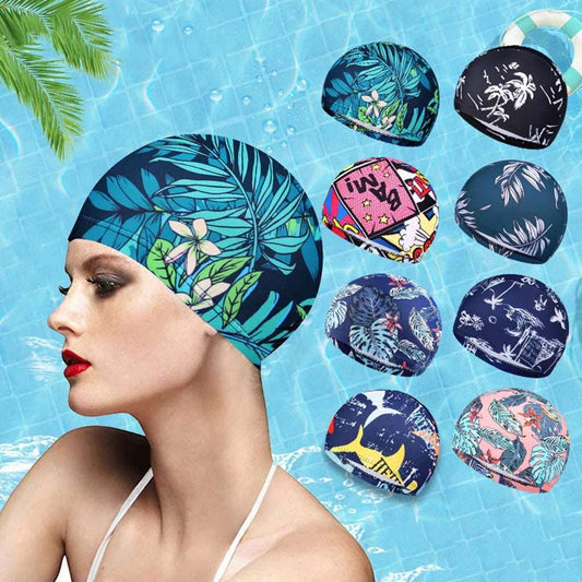 Lotus Blossom Swim Cap