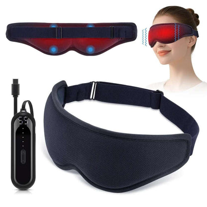 Steam Eye Mask Heated Massager Dry Eyes Travel Sleep Relief