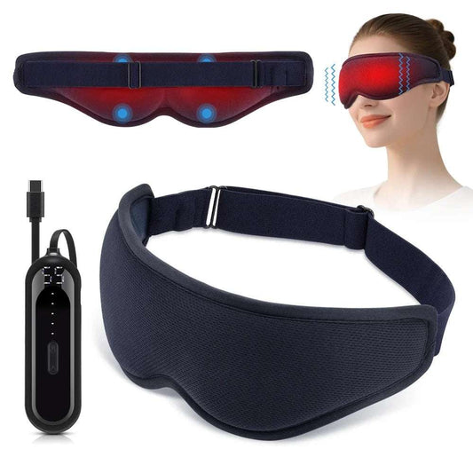 Steam Eye Mask Heated Massager Dry Eyes Travel Sleep Relief