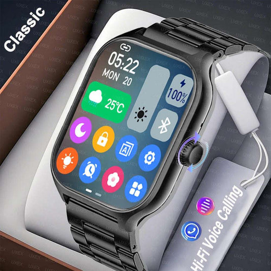 Smart Watch Plus Men Women Fitness Tracker Bluetooth Call
