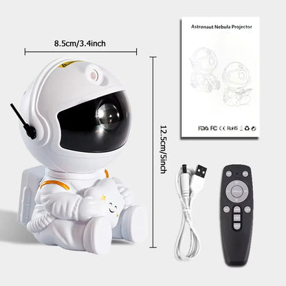 Astronaut Star Projector Galaxy Night Light Light Zawadi Kwa Watoto