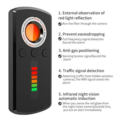 Kigunduzi cha Kamera Siri Kwa Faida za Usalama Wireless Scan Pro
