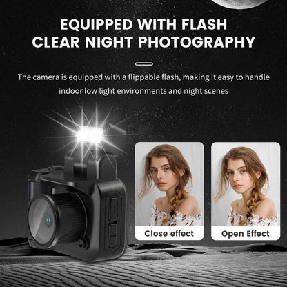 Y4000 HD 1080P Mini Keychain Camera For Kids With Screen