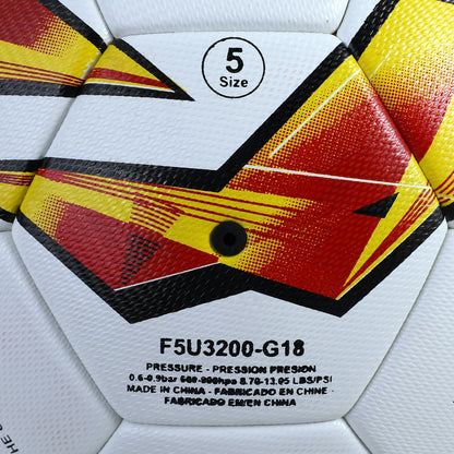 Ballon de football en fusion