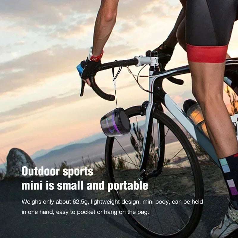 Magnetic Bluetooth Speaker RGB Portable On The Go Audio