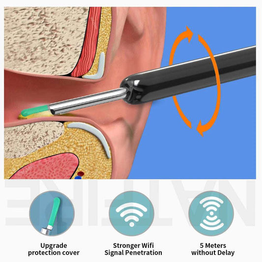 Smart Visual Ear Cleaner Endoscope HD Camera For Home Care