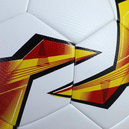 Ballon de football en fusion
