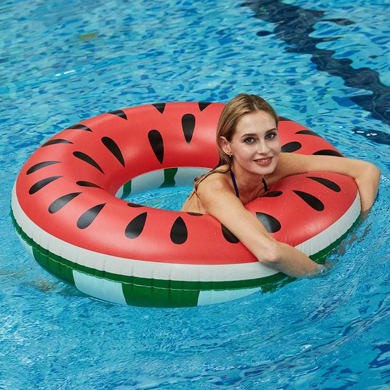 Watermelon Pool Float for Adults and Kids Inflatable Seat