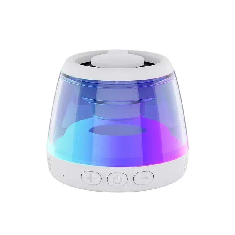 Spika ya Bluetooth ya Magnetic RGB Inayobebeka Kwenye Sauti ya Go