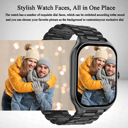 Smart Watch Plus Men Women Fitness Tracker Bluetooth Call
