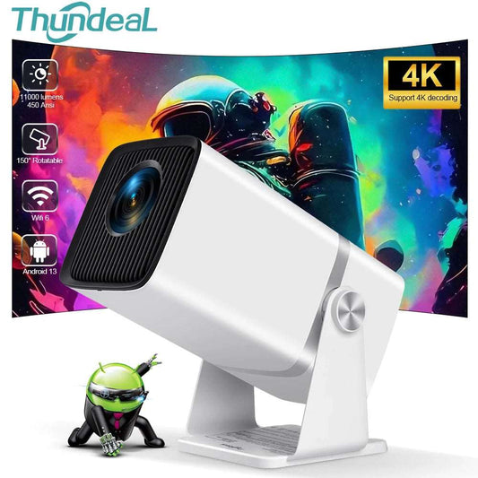 ThundeaL 4K Projector TD80W Android WiFi Home Theater 3D