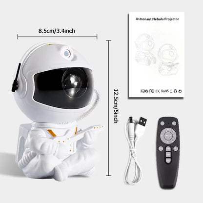 Astronaut Star Projector Galaxy Night Light Light Zawadi Kwa Watoto